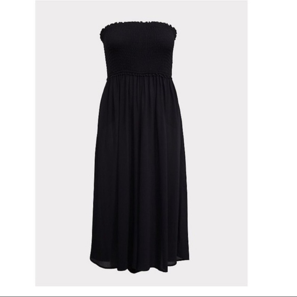Torrid Size 3- Black Strapless Jumpsuit - Picture 5 of 8